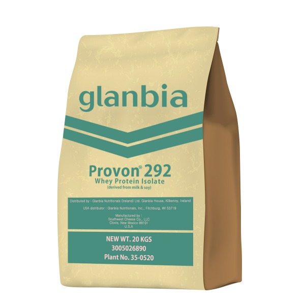 글랜비아 20kg 미국산 WPI 분리유청단백질 원물 원료 대용량 포대