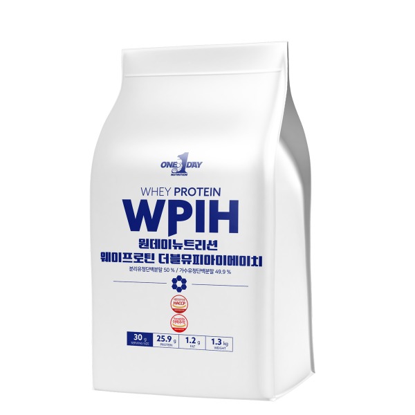 WPIH 포대유청 단백질 1.3kg